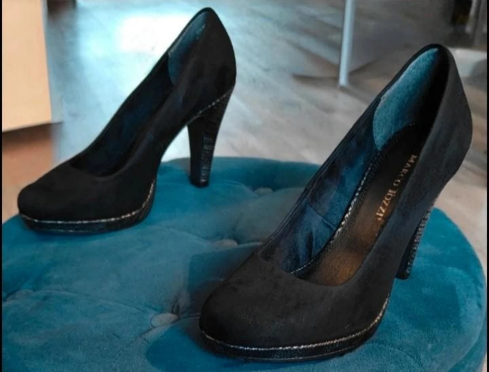 Gave pumps Marco Tozzi size 38, very neat – photo 3